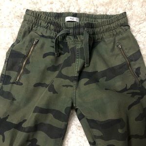 TNA army green pants